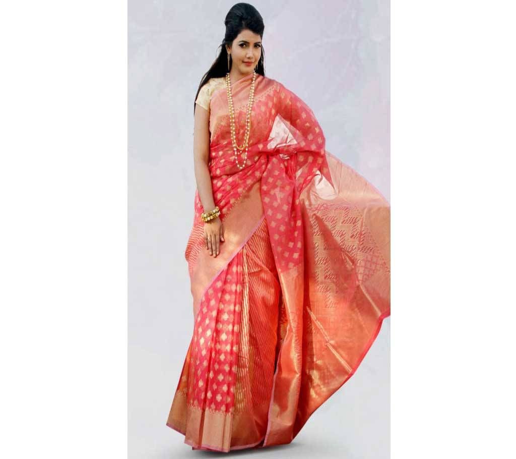 Silk Reshom Jamdani sharee 