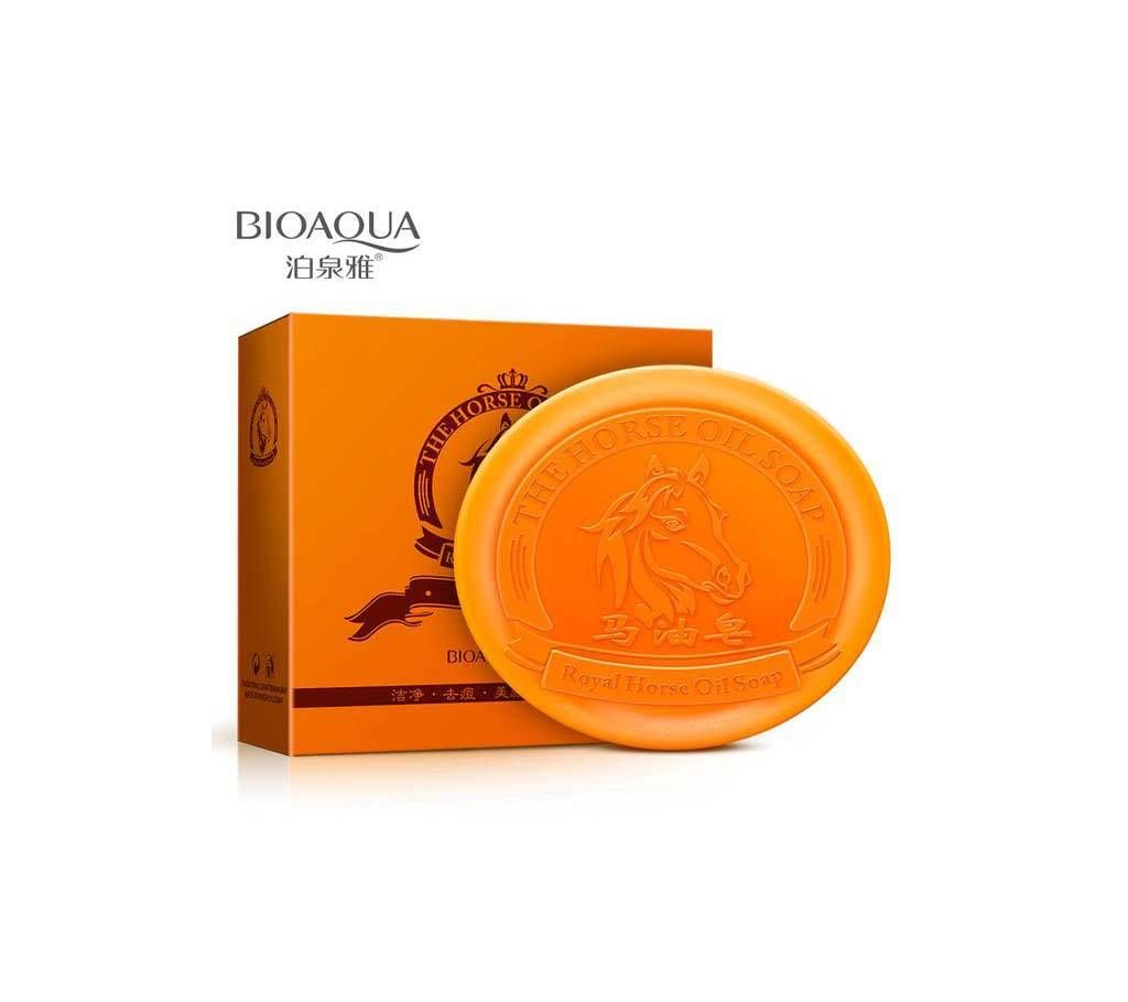 BioAQUA Royal horse Oil soap 80gm - China