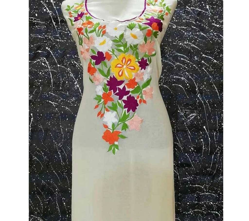 un stitched Georgette single piece