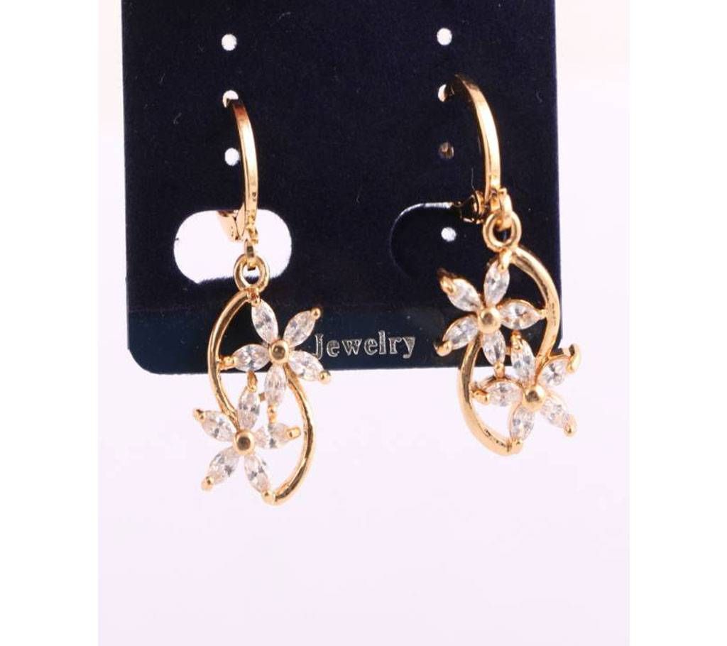 american diamond cut jhumka-643