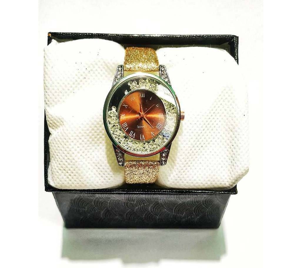 Rhinestone Ladies Watch