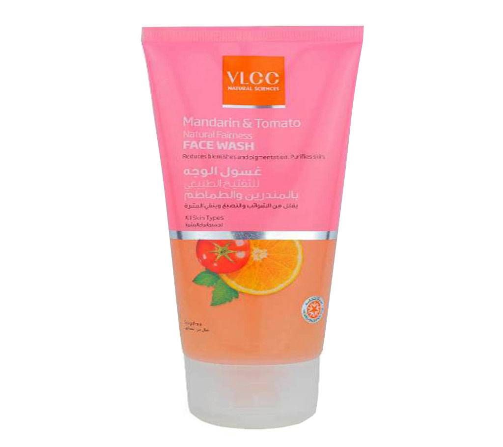 VLCC Mandarin & Tomato Natural Fairness Face Wash 150ml India