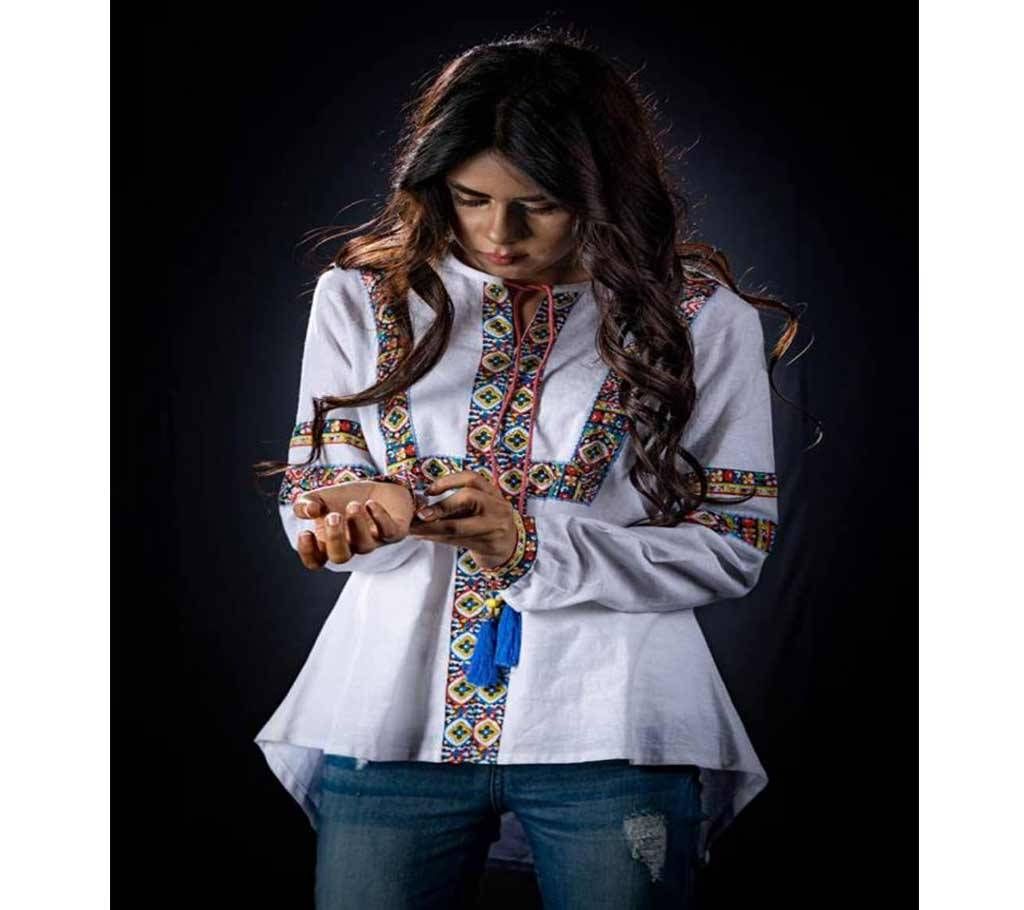 KAZI'S cotton tunic 