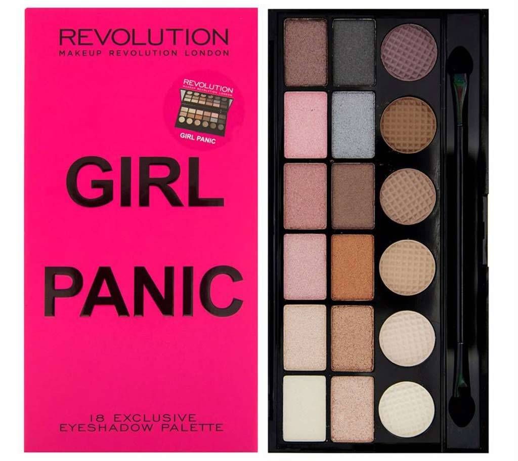 Makeup Revolution eye palette- Girl panic 