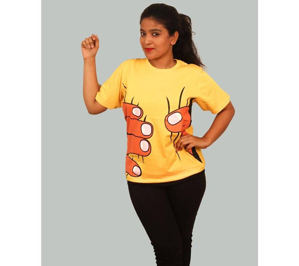Ladies Half Sleeve Cotton Tshirt