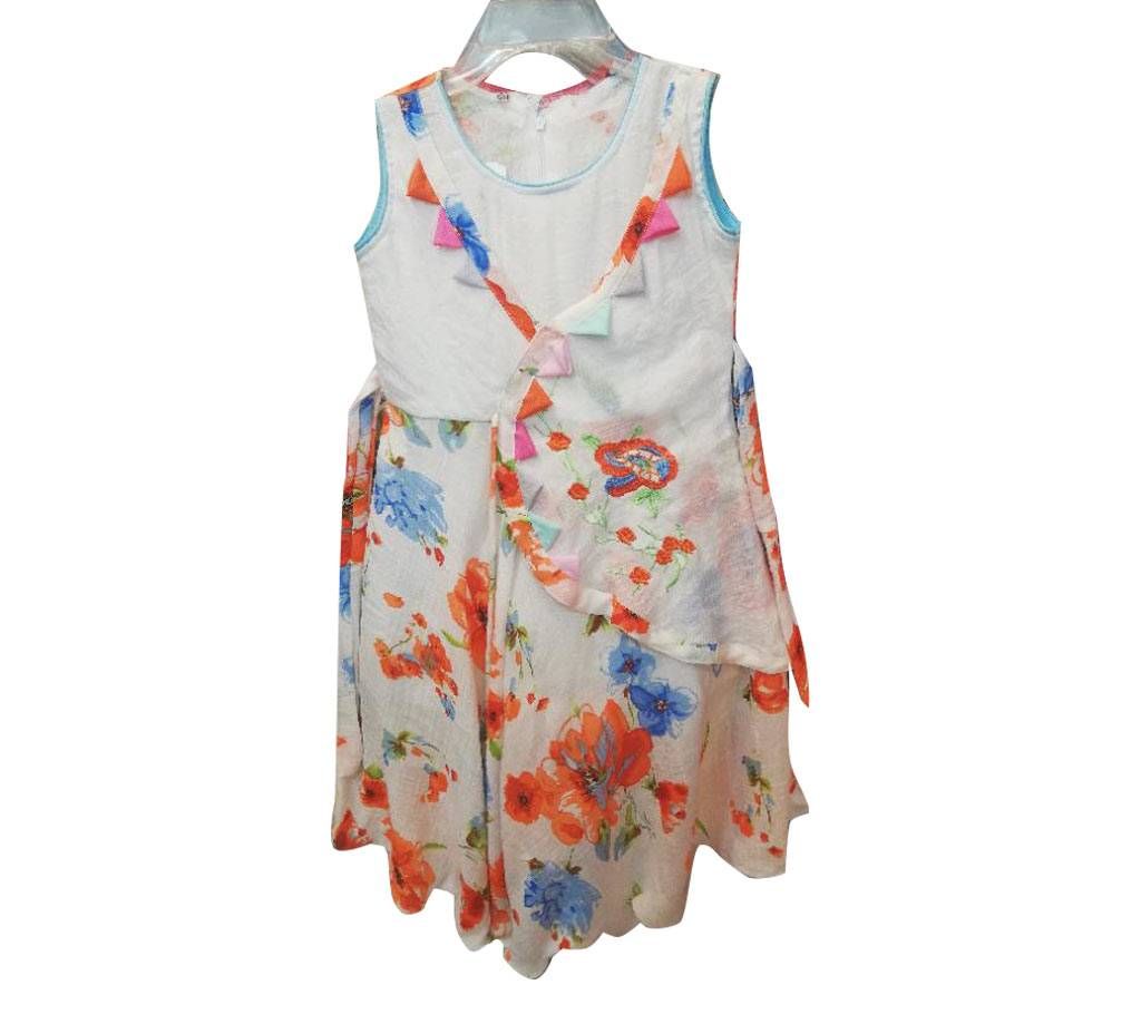 Girls Swiss Cotton Frock