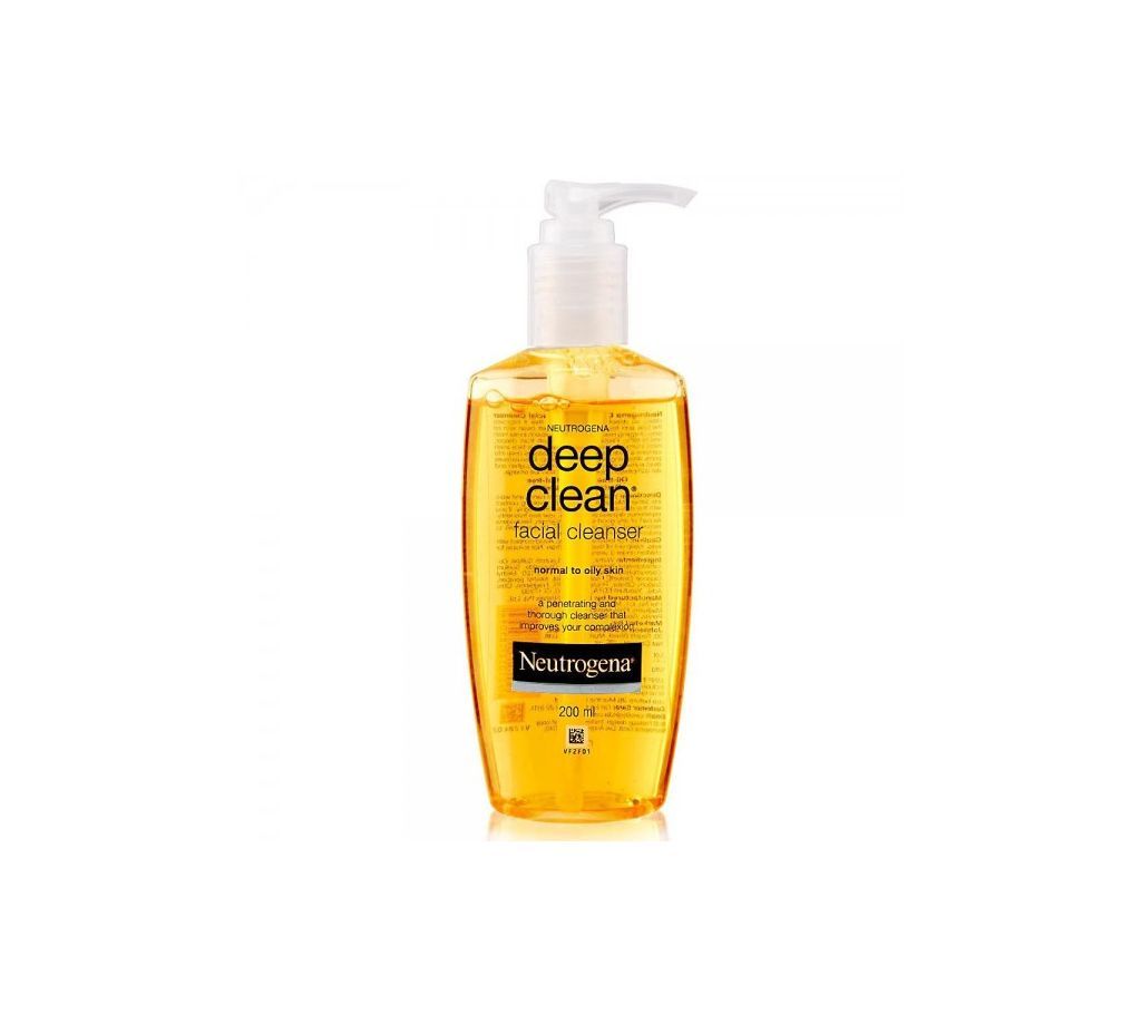 Neutrogena Deep Clean Facial Cleanser 200ml - Thailand