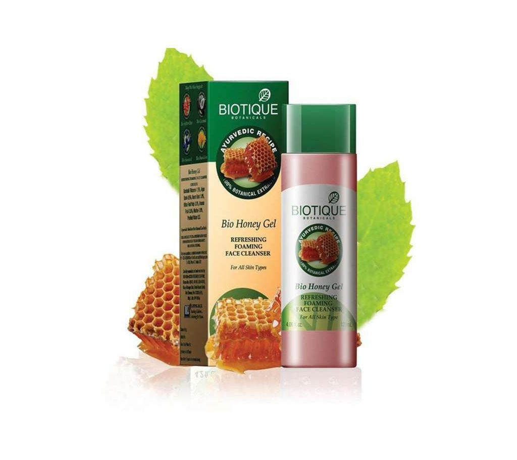 Biotique Bio Honey Gel Refreshing Foaming Face Cleanser - 120ml