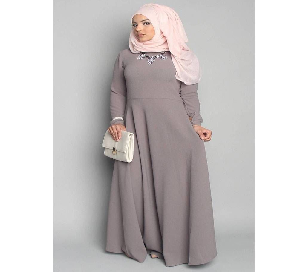 Ash  China Linen  Borka For Women