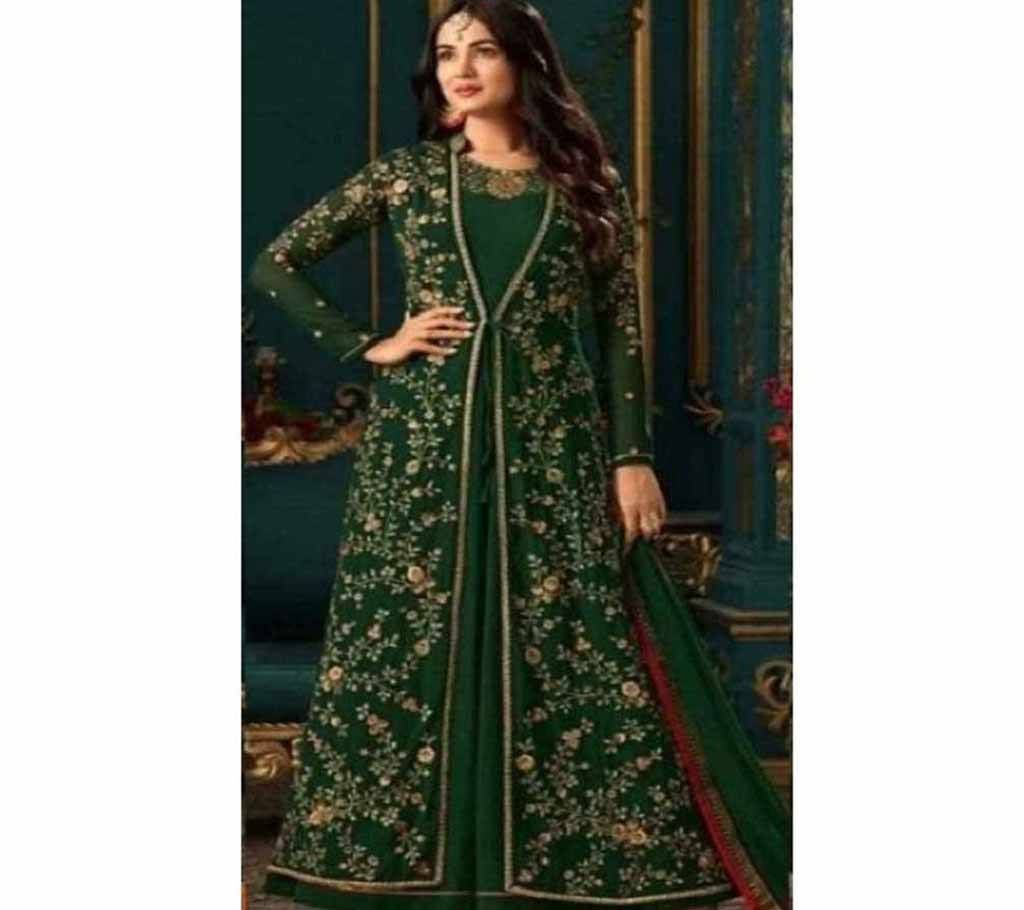 Georgette Embroidery Work Dress 05