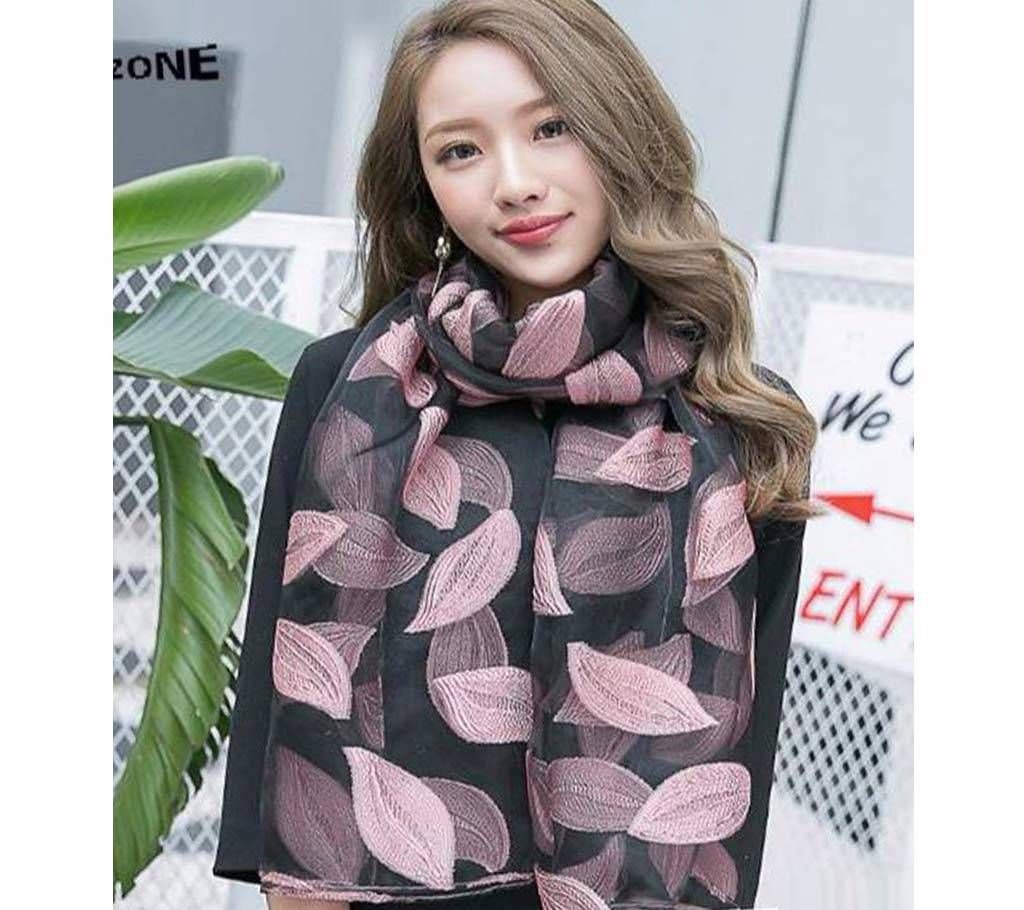 New Female Floral Silk Scarf Pashmina scarves For Summer