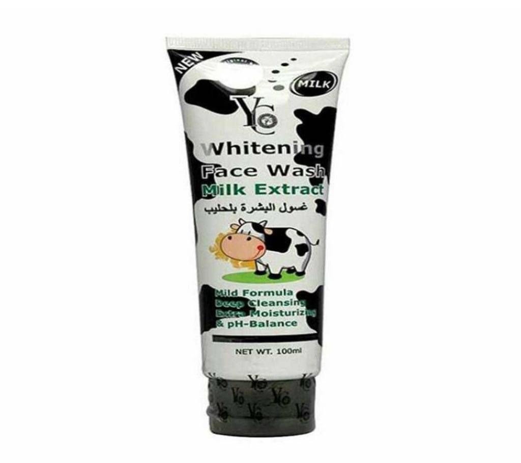 YC Whitening Facewash Milk Extract -THAILAND-100ml