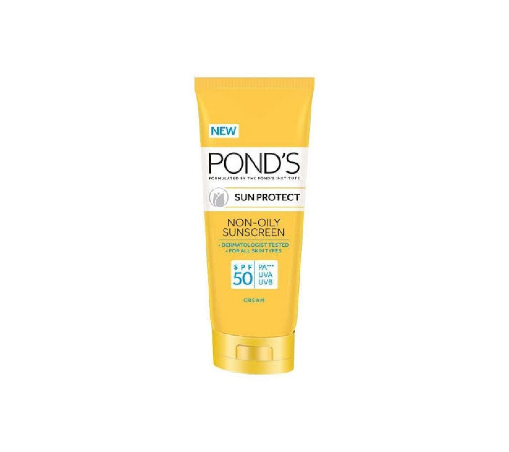 Ponds Sun Protect Non-Oily Sunscreen SPF 50 PA+++ Cream Prevent Dark Spots.
