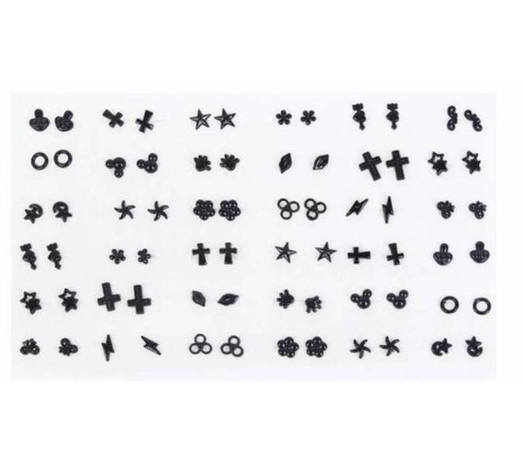 36pairs Cute Small Stud Earrings Sets For Women