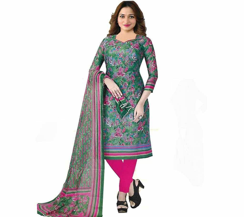  Unstitched Printed Cotton Three Piece1336