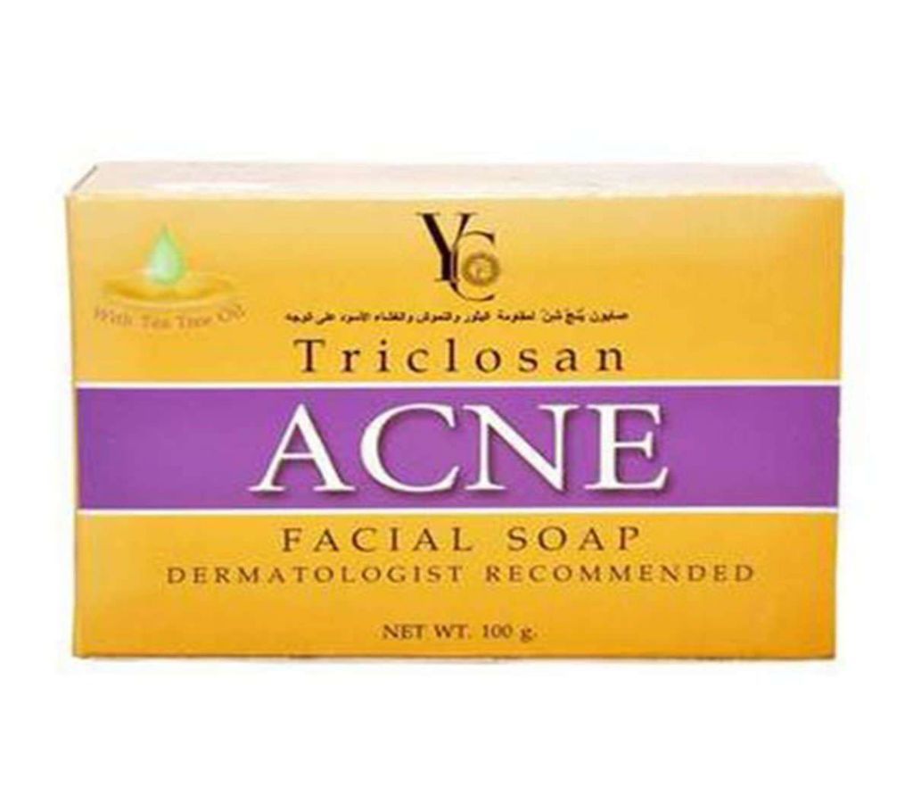 Yc Herbal Soap Acne 100g-Thailand 