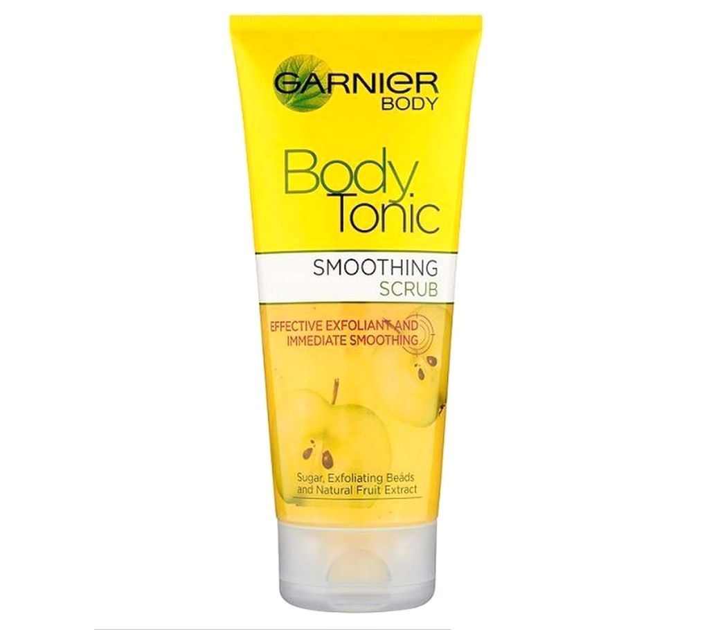 Garnier Body Tonic Smoothing Scrub - 200ml