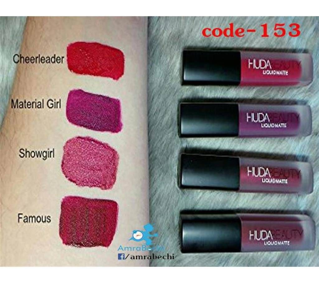 Huda Beauty Red Edition Liquid Lipsticks