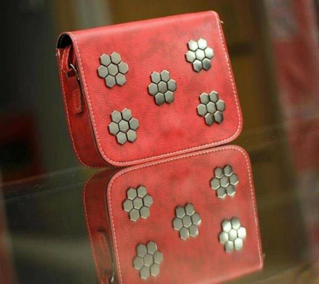 Leather Made Ladies Vanity Bag