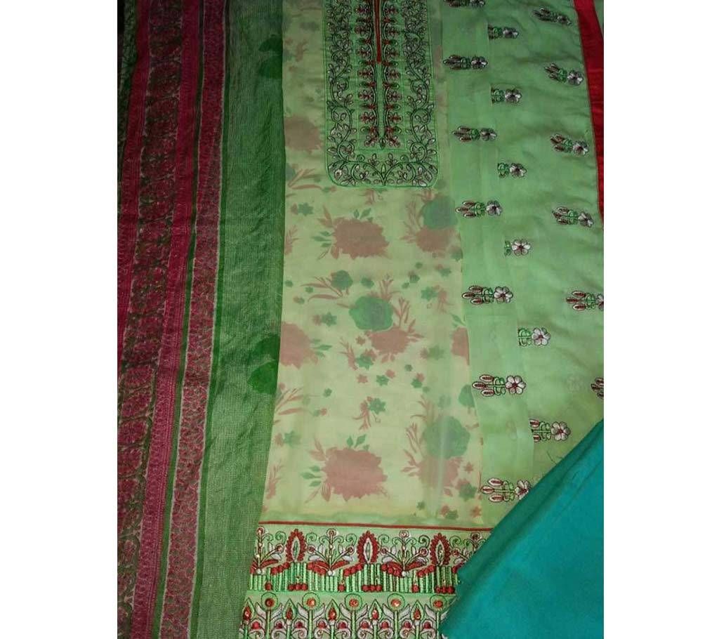 UNSTITCHED EMBROIDERY GEORGETTE