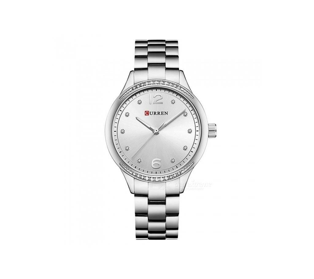 CURREN 9003 Women's Stylish Quartz Watch - Silver