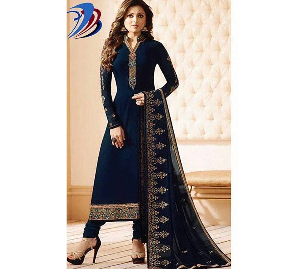 SEMI STITCHED INDIAN GEORGETTE SUIT (Copy)