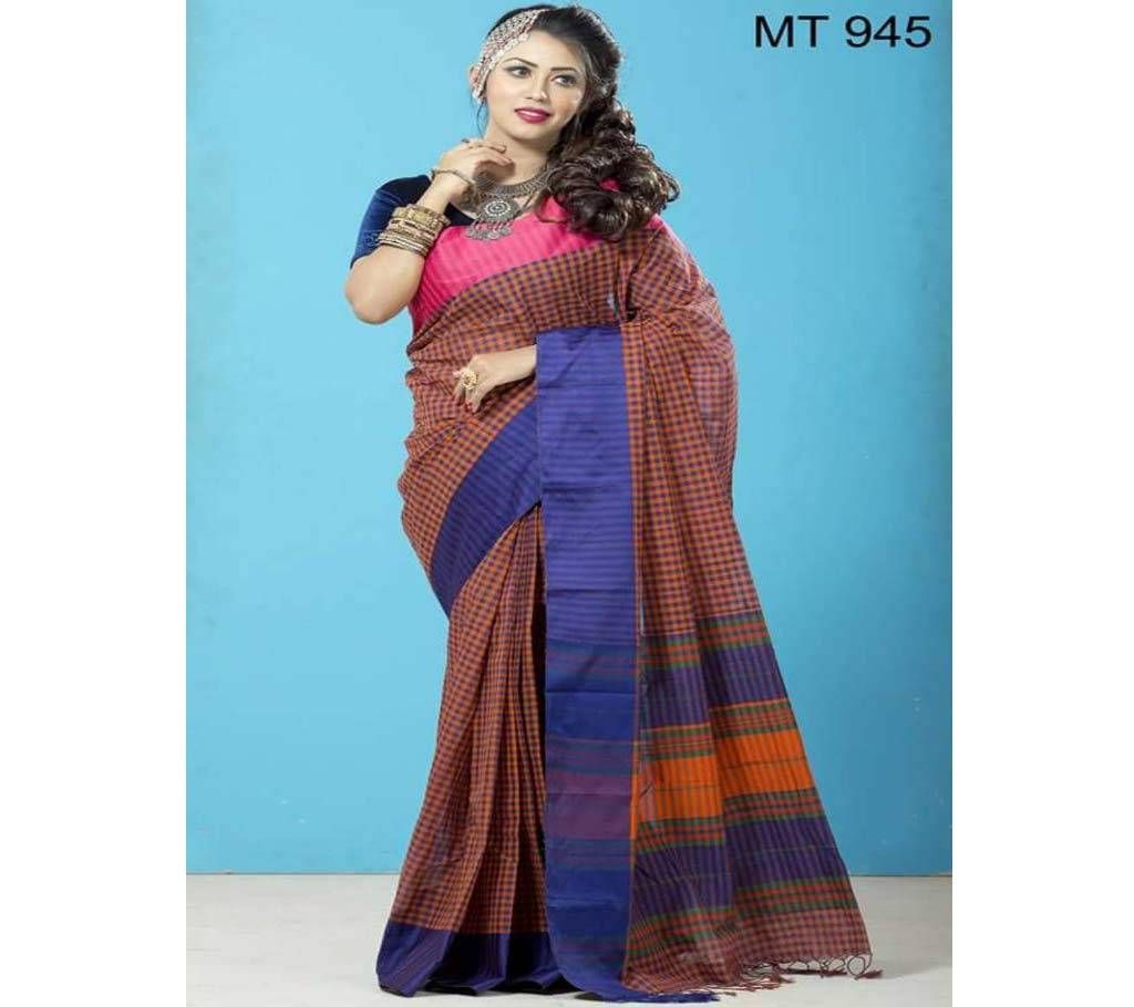 Gamcha Check Suti Saree