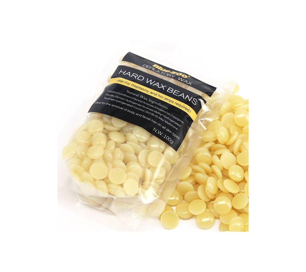 Hard Wax Bean Hair Removal Bean (Honey) 100g China