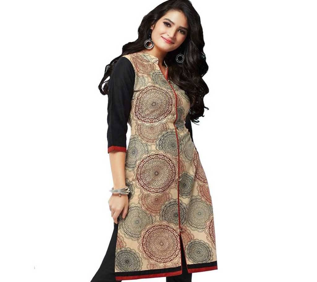 Indian Stitched Printed Cotton Kurti