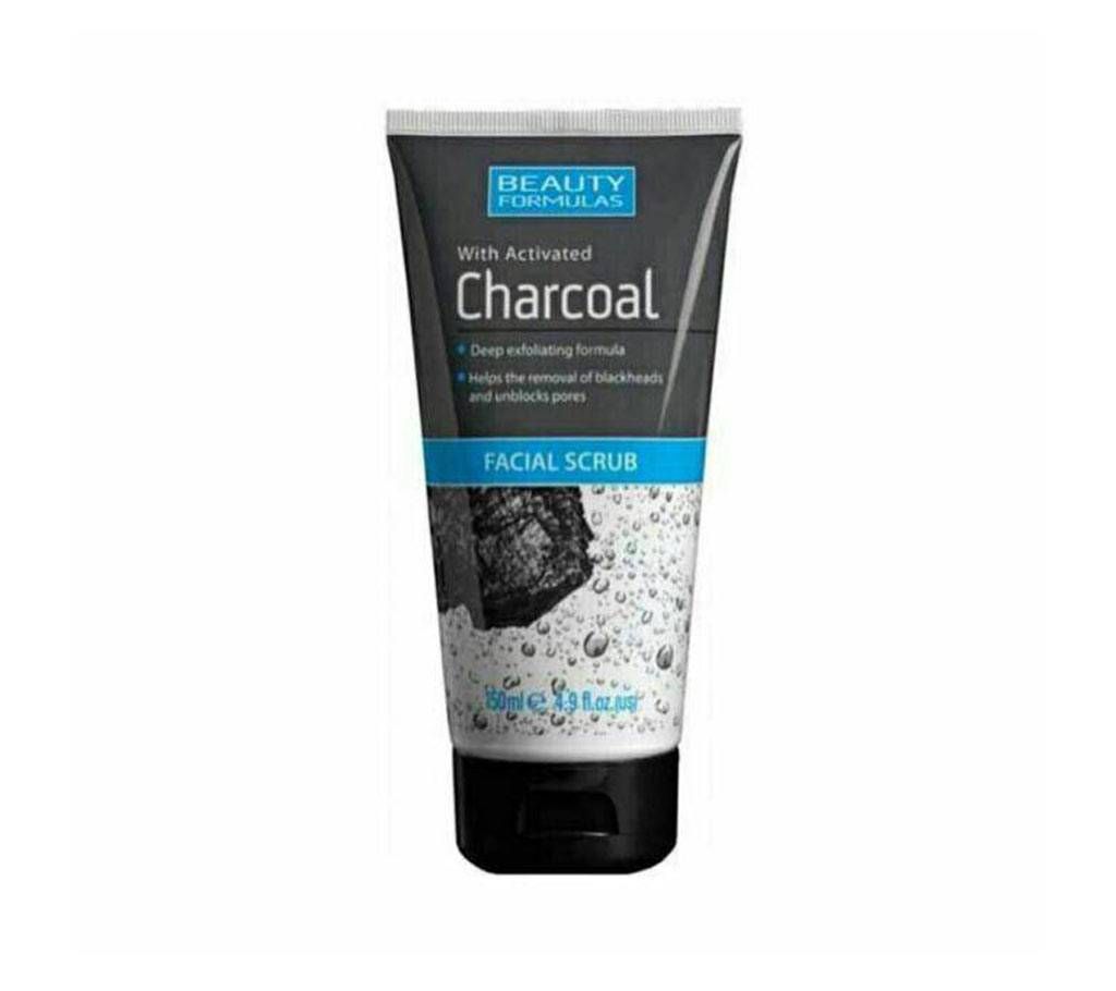 BEAUTY FORMULA CHARCOAL FISHAL SCRUB 150ml UK