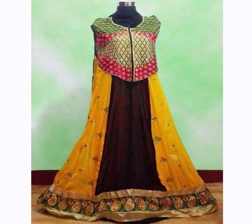 UnStitched India Jorjet Long Party Suit