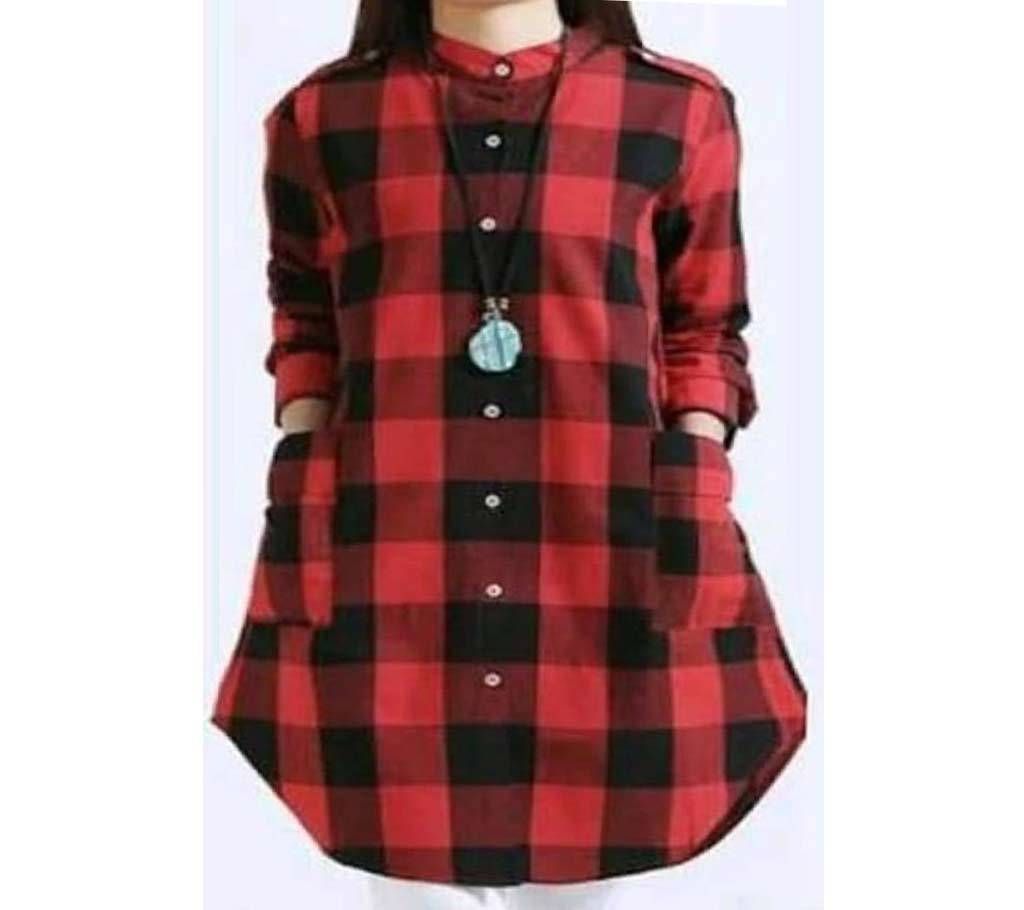 Ladies Linen Stitched Kurti