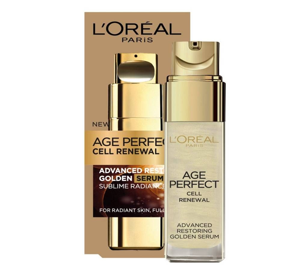 Loreal Age Perfect Cell Renew Golden Serum 30ml France