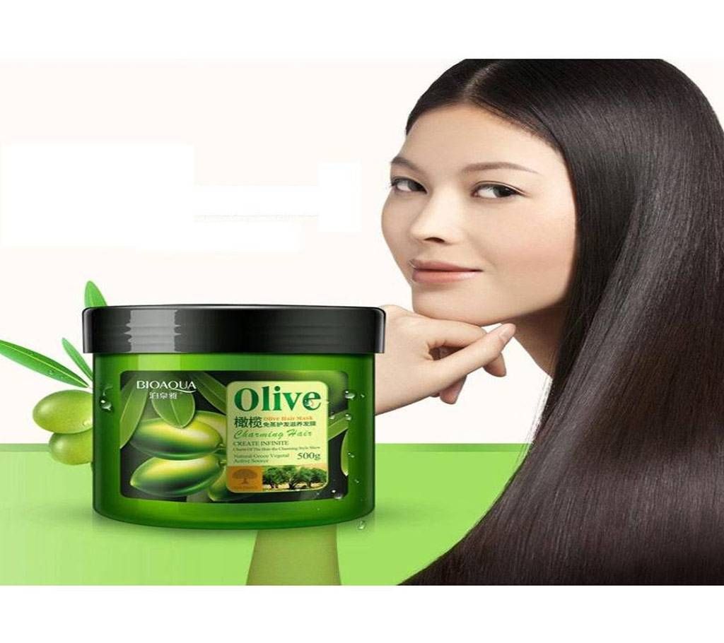 BIOAQUA NATURAL OLIVE HAIR MASK 500ML THAILAND