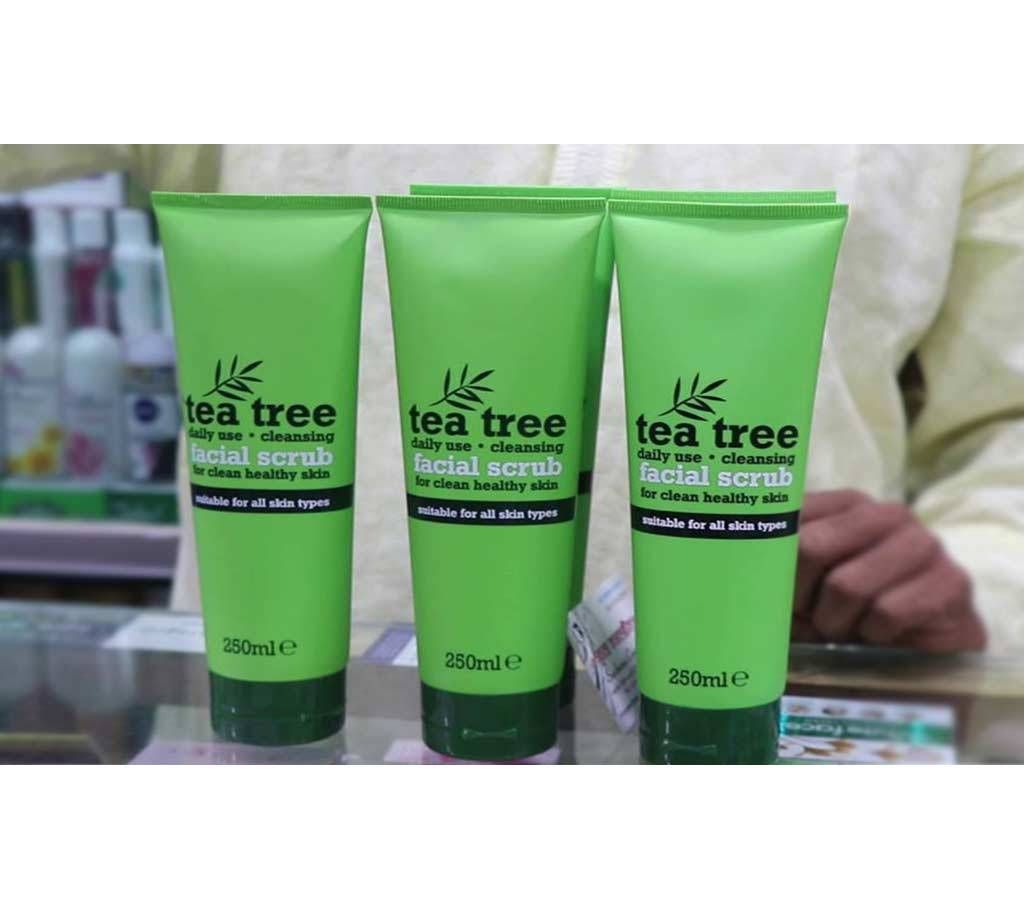 Tea Tree facial scrub 250ml UK 1 piece 