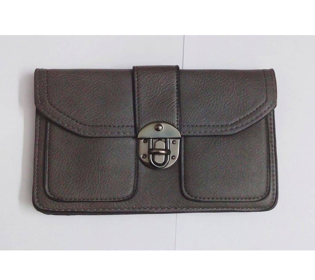 China Artificial Leatherr Designer Hook Womens Clutch