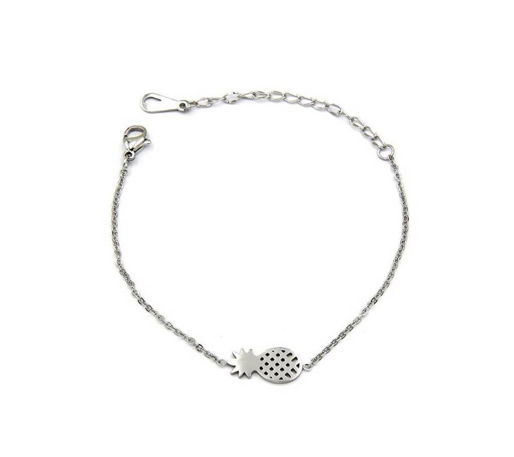 Stainless Steel Rose Gold Pineapple Bracelets