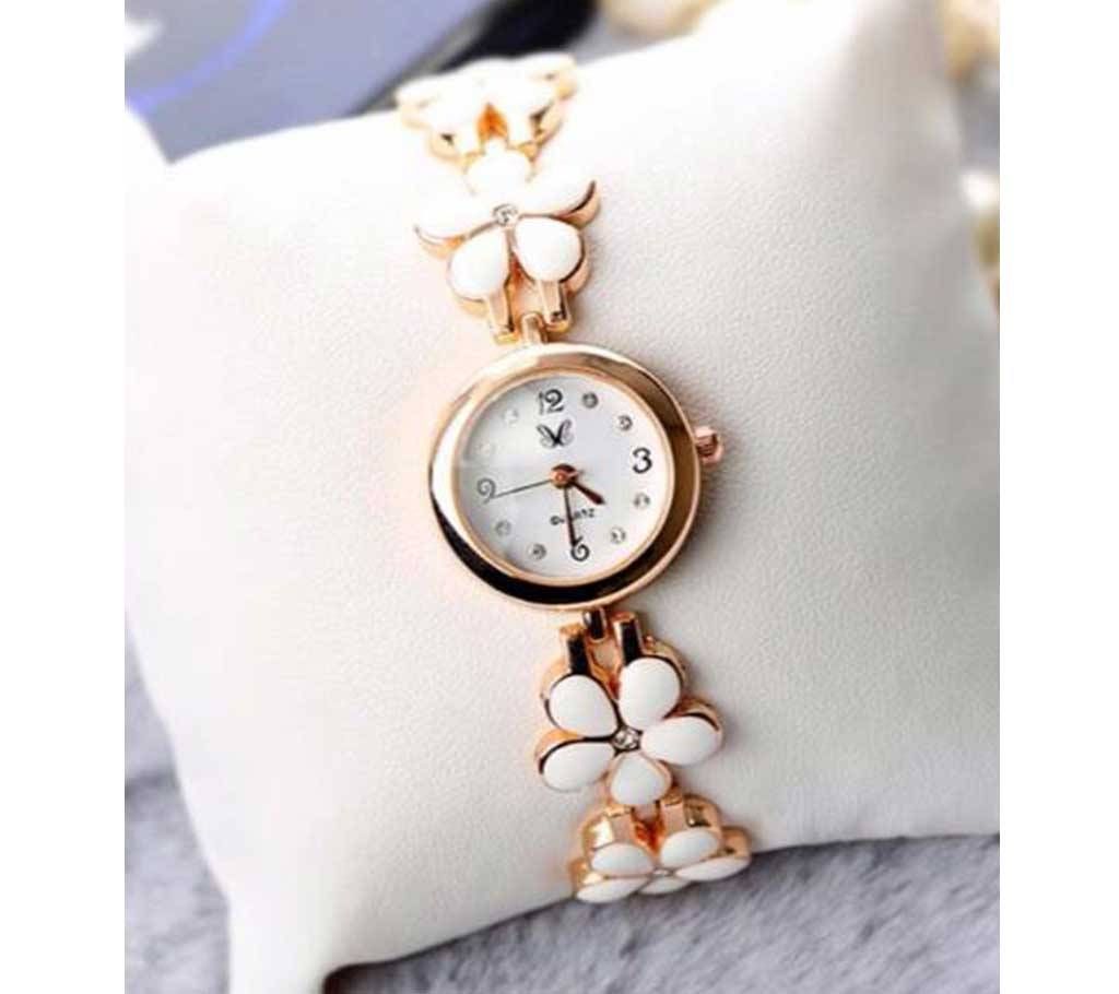 Crystal Flower Women's Watch