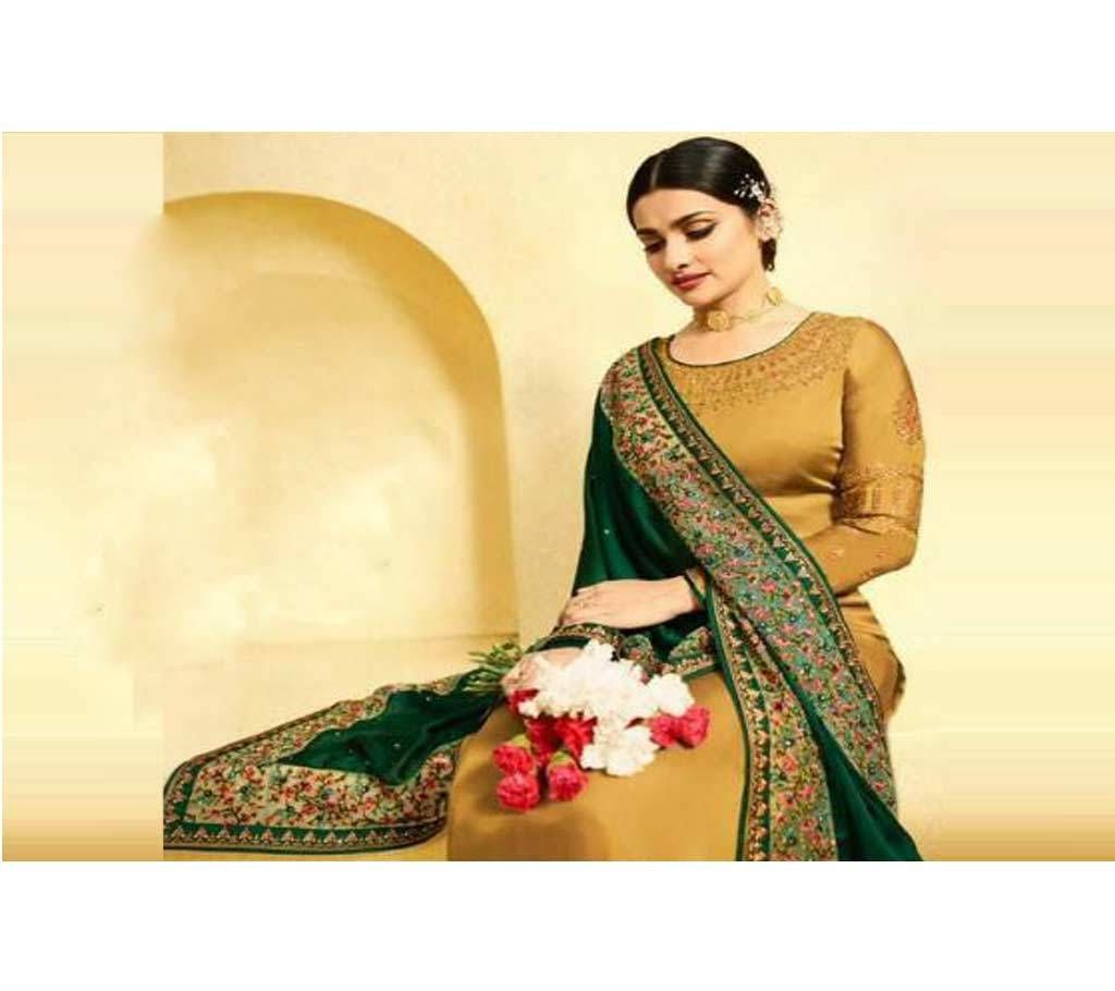 Vinay Kaseesh Dua Salwar Suits paste with Navy Blue orna 10501 - Copy