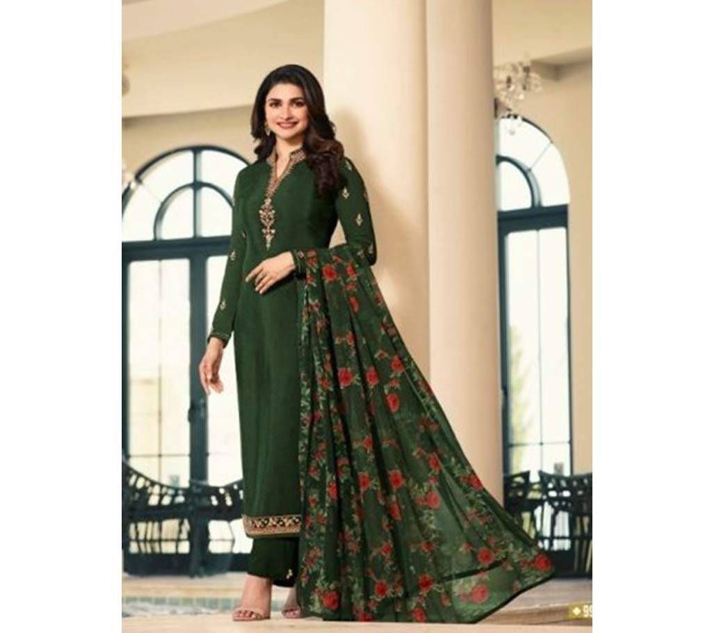 VINAY FASHION SILKINA VOL 24 SALWAR KAMEEZ Dupatta set ( Emerald Green )
