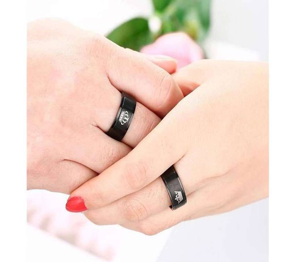 Peora Her King His Queen Couples ring