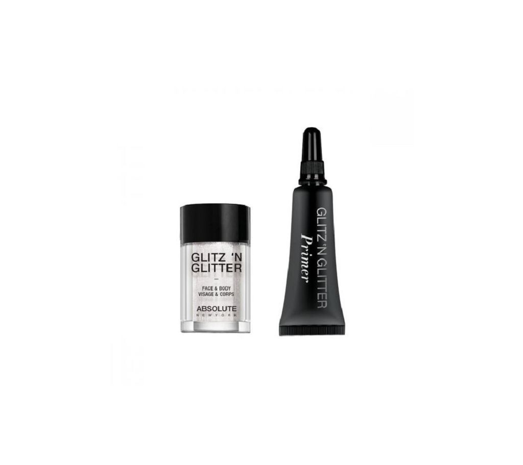 Absolute New York Loose Glitter & Primer Set  MFGG01 Alpine