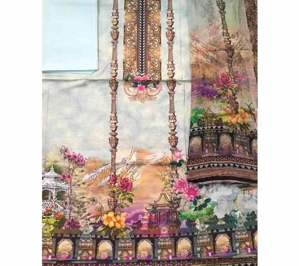 Unstiched Pakistani lawn