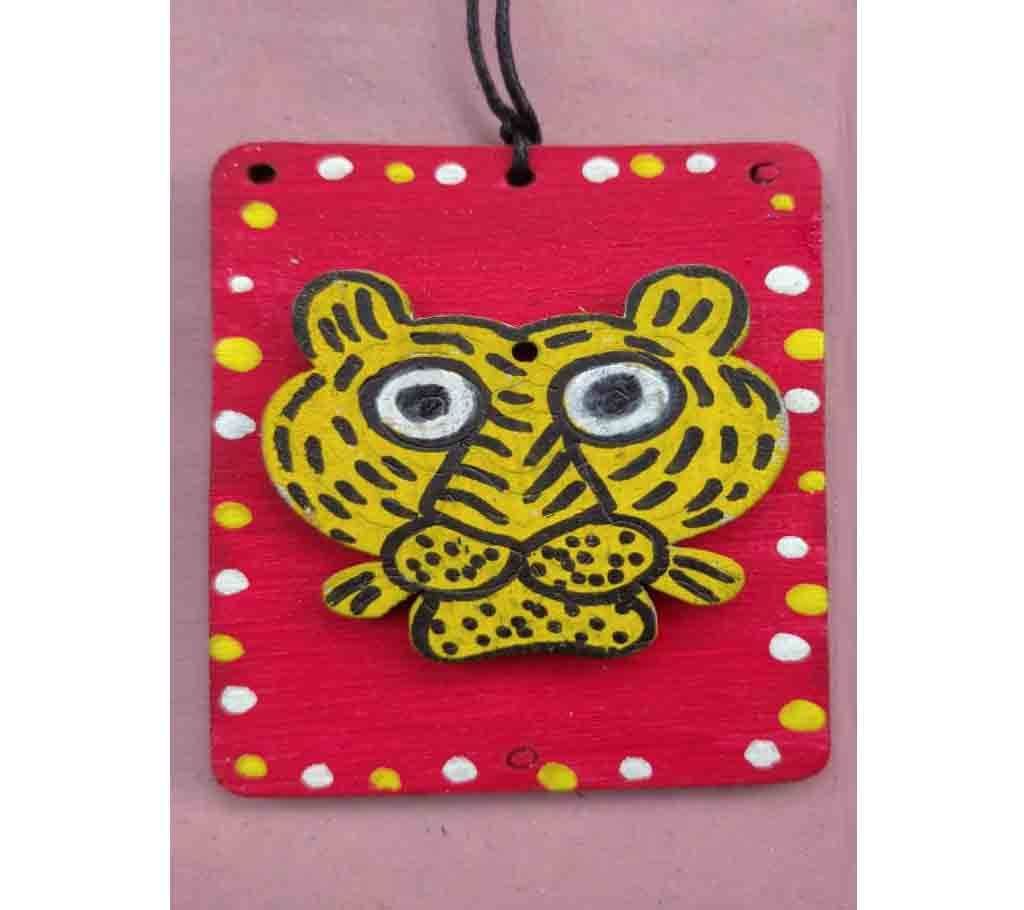 Red And Yellow Tiger Locket By Patua 