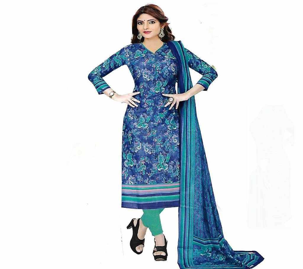  Unstitched Printed Cotton Three Piece1337