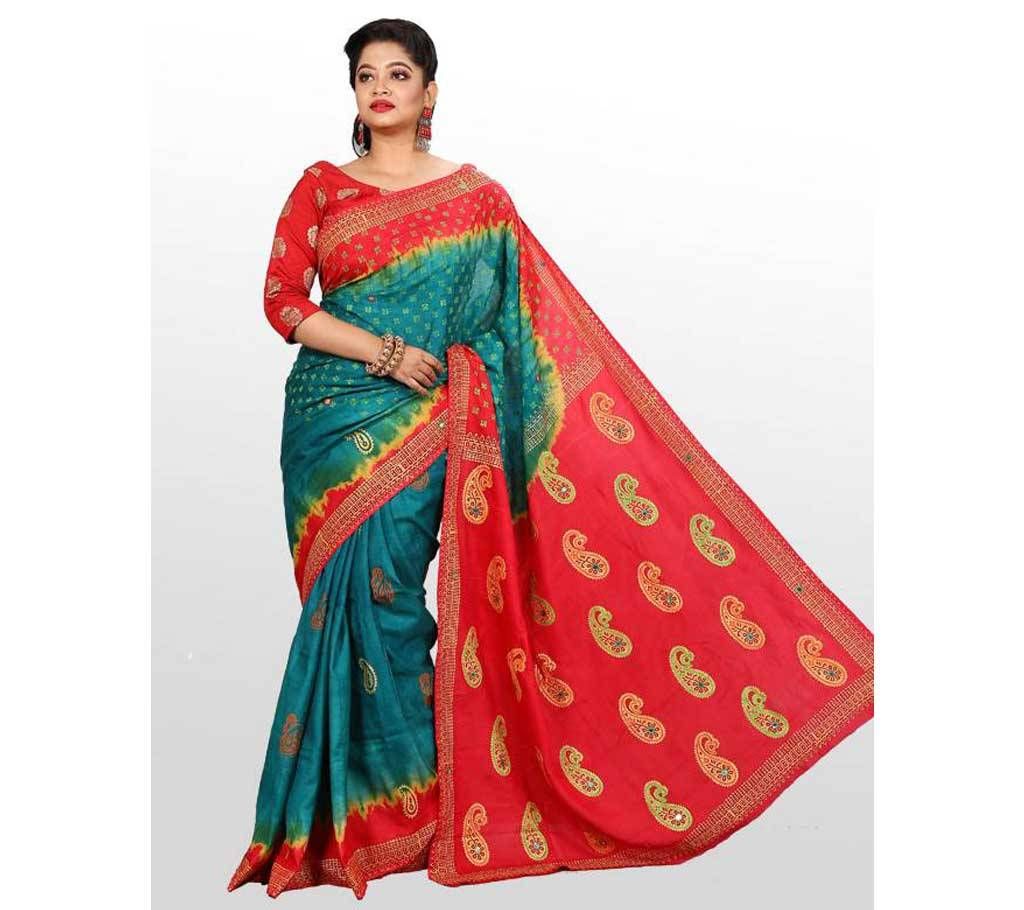 Batik Butics Saree 12 Haat Without Blouse