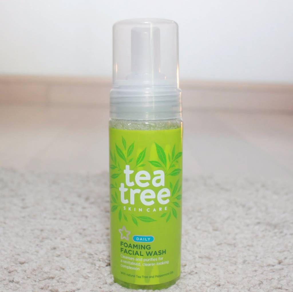Superdrug Tea Tree Foam Facial Wash