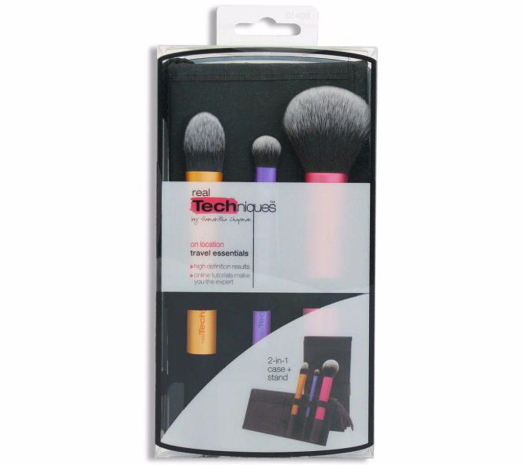 Real Techniques 3 in 1 Brush Set