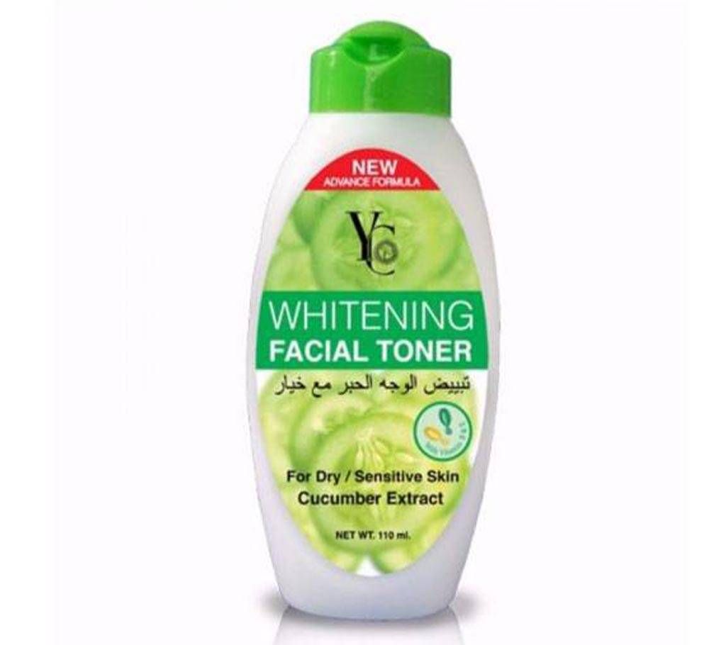 YC Whitening Facial Toner With Cucumber Extract