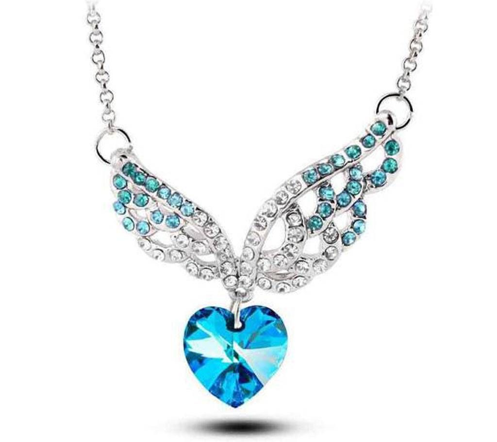 Heart Shaped Zinc Alloy Necklace